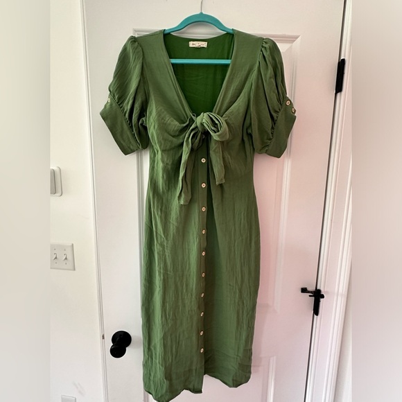 Shop Stevie Dresses & Skirts - Shop Stevie Green Midi Dress